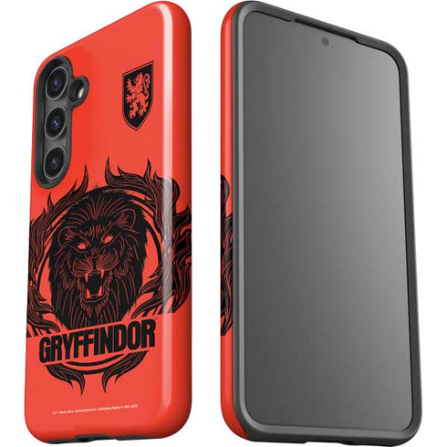 Wizarding Worlds Harry Potter Gryffindor Illustration Galaxy S25 Impact Case